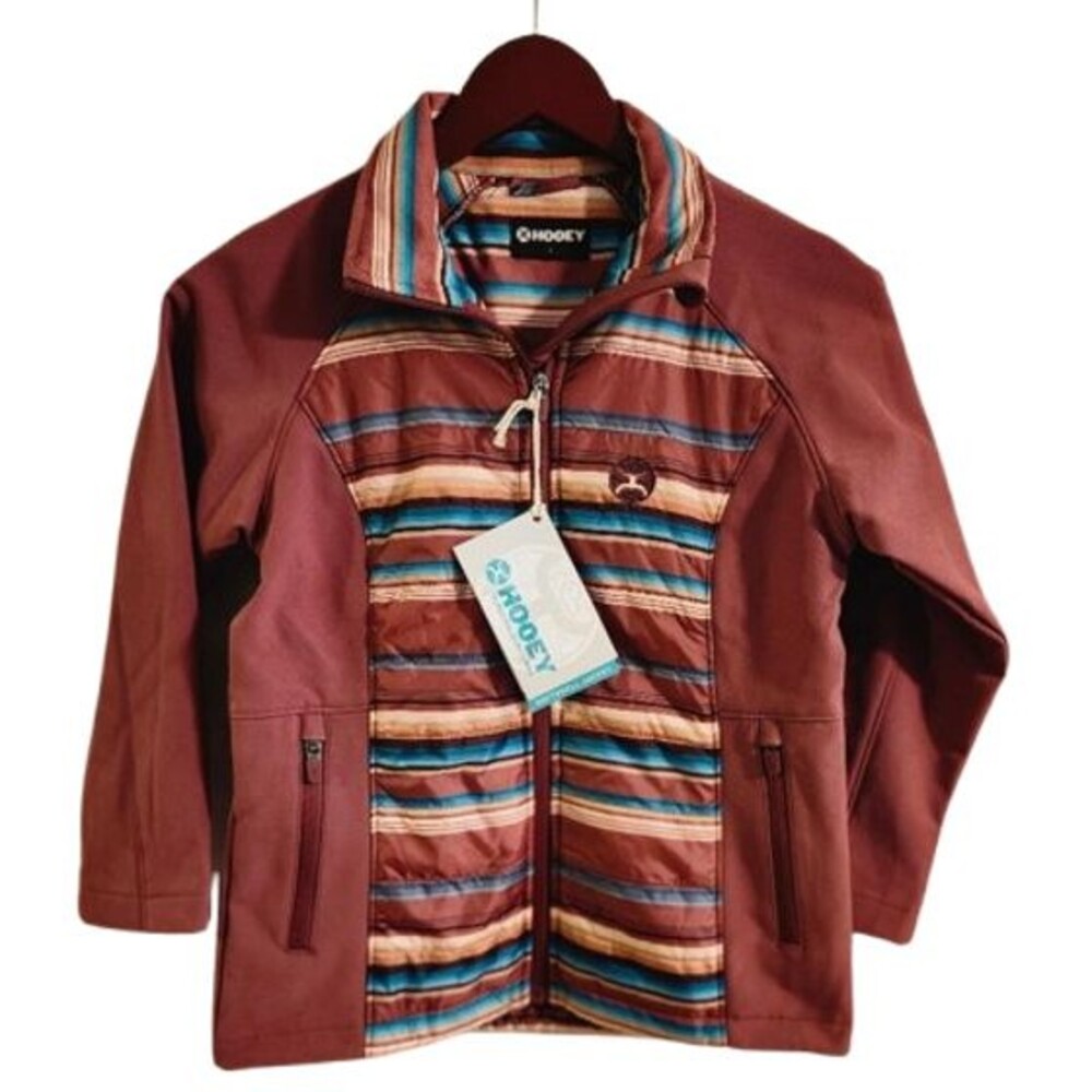 HOOEY Youth Girls Soft Shell Jacket All Weather Hybrid  Size L